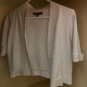 89th & Madison Cropped Short Sleeve Cardigan